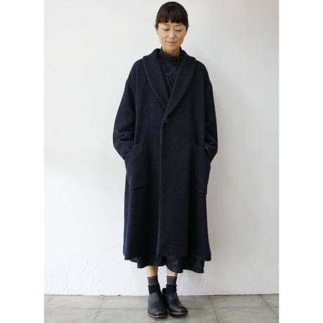 **最終在庫分再入荷** SUSURI ススリ　ドナーコート　♯navy 【送料無料】