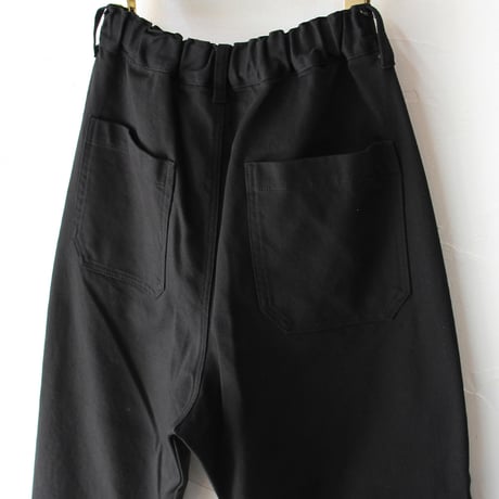 TRAVAIL MANUEL トラバイユマニュアル ヴィンテージピケユニティパンツ　#オフ白、ブラック