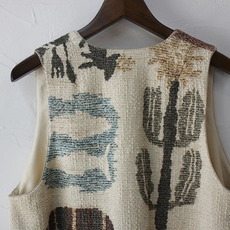 ASEEDONCLOUD アシードンクラウド Antique kilim print Forest king dress アンティークキリムプリントワンピース