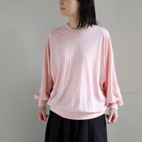 atelier naruse アトリエナルセ　コットンスラブバルーンカットソー　cotton slub balloon cut&sewn