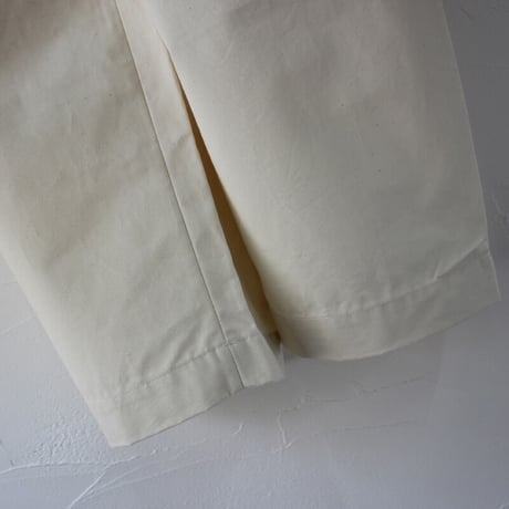 **2025A/W分到着** ASEEDONCLOUD アシードンクラウド handwerker　HW備前壱号ワイドトラウザー　♯オフホワイト　【送料無料】