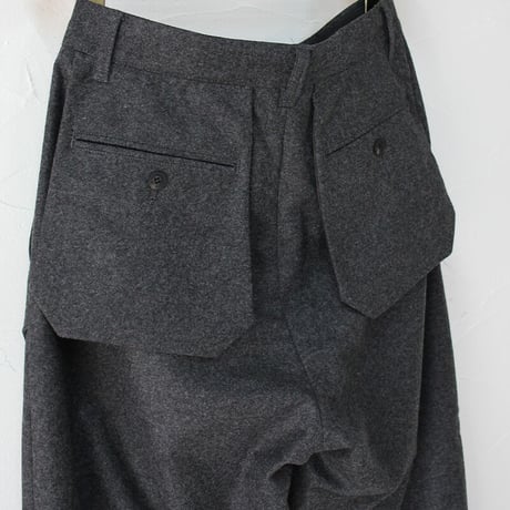 ASEEDONCLOUD アシードンクラウド Wedding Loden Spriggan Trousers #Dark Grey【送料無料】