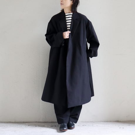 TRAVAIL MANUEL トラバイユマニュアル ハイスペックチノフィールドコート　#ブラック、モカベージュ