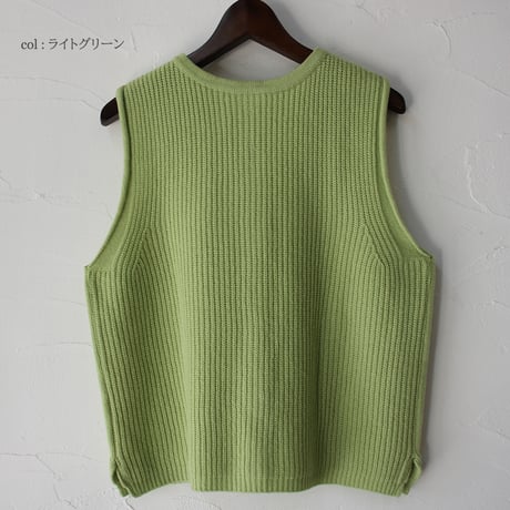 maomade マオメイド　シャペウ2WAYニットベスト　【送料無料】