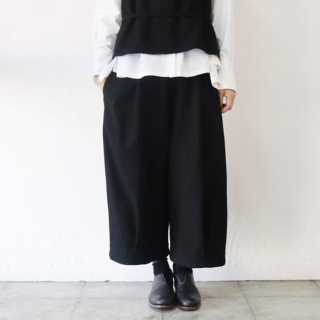 SUSURI ススリ　ラクーンパンツ　#cream , black 　【送料無料】