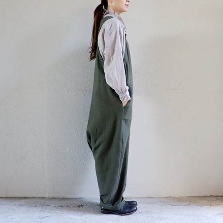 atelier naruse アトリエナルセ cotton wool overalls-pants コットンウールオーバーオール