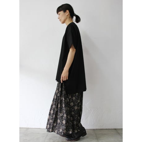 **再入荷** TRAVAIL MANUEL トラバイユマニュアル　ギザ天竺ルークＴシャツ　#ホワイト、グレーオリーブ、ブラック