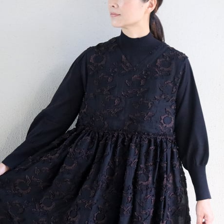 SUSURI ススリ　デイライトドレス　#black 【送料無料】