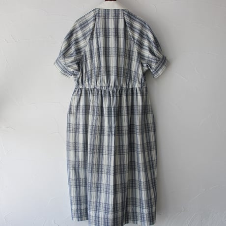 ASEEDONCLOUD アシードンクラウド　Hand embroidery cloth Sailing dress #インディゴ