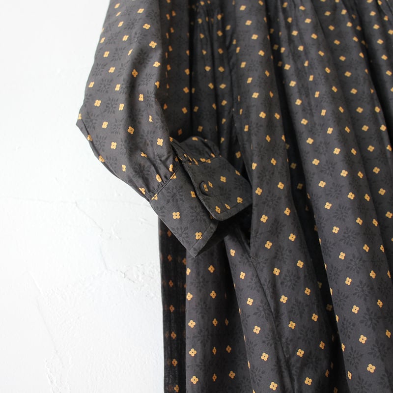 maison de soil メゾンドソイル 80sコットンコントラスト花柄