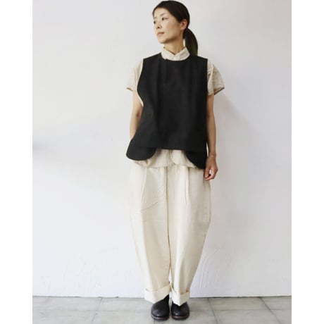 ASEEDONCLOUD アシードンクラウド　Immunity cloth Reseacher waistcoat #Dark brown 【送料無料】