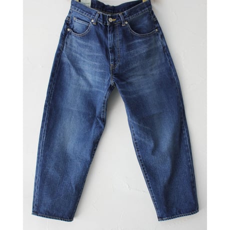 **またまたまた再入荷** sasanqua by trees Loose Tapered Denim ルーズテーパードデニム　#3year Wash【送料無料】