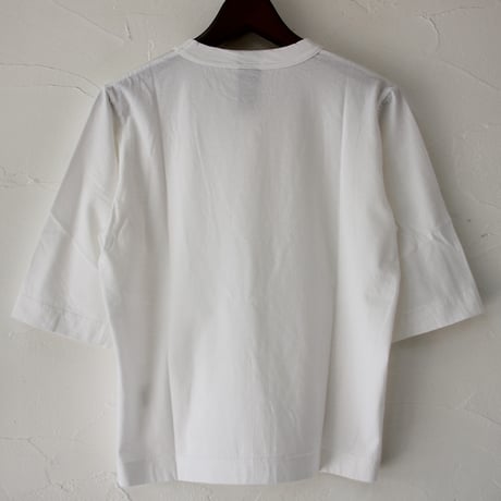 **2025秋冬分到着** homspun ホームスパン　30/1天竺6分袖Tシャツ