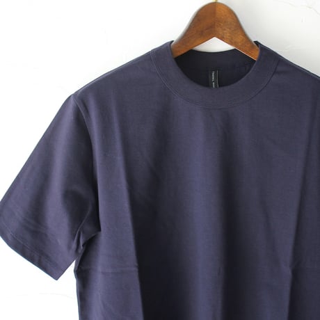 TRAVAIL MANUEL トラバイユマニュアル　クラシック天竺ノームTシャツ　#ホワイト、ブラック、マスタード、ネイビー、モカ、ピンク
