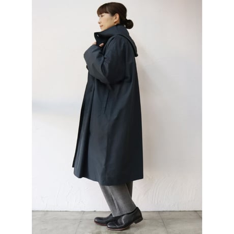 TRAVAIL MANUEL トラヴァイユマニュエル　ライトグログランBIGパーカ　♯オリーブ、ブラック、ダークグレー　【送料無料】
