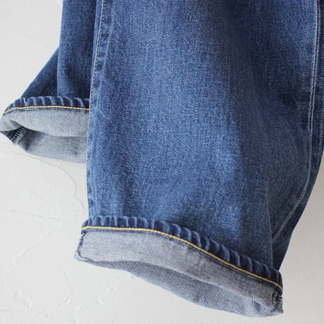 **またまた再入荷** sasanqua by trees サザンカバイツリース Wide Straight Denim ワイドストレートデニム #3years  wash 【送料無料】