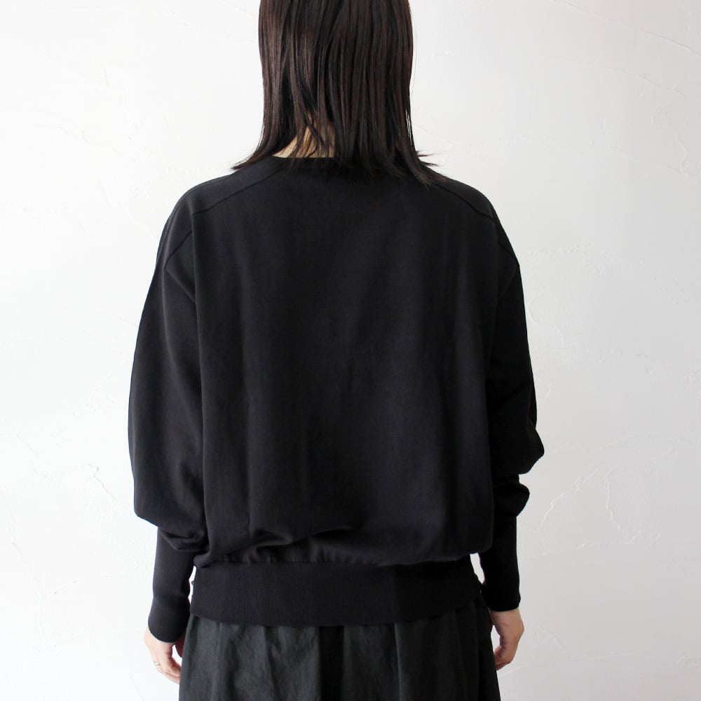 再入荷** Linenya リネンヤ as it is. コットンバルーンスリーブニット