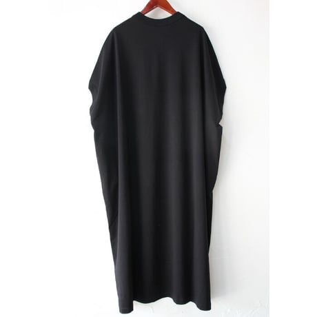 TRAVAIL MANUEL トラバイユマニュアル　ライトポンチシェルワンピース　#グレーオリーブ、ブラック