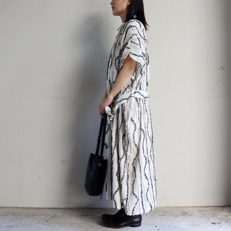 ASEEDONCLOUD アシードンクラウド　Festival cloth Market shirts coat ＃off white