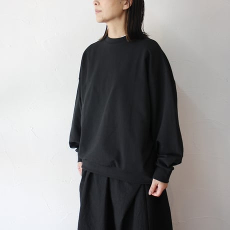 **再々入荷** Linenya リネンヤ ドルマントレーナー　#ブラック、セージ、ベージュ　【送料無料】