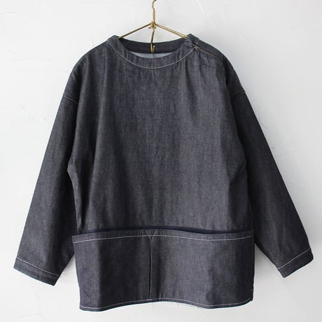 ASEEDONCLOUD アシードンクラウド HandWerker smock 起毛デニムスモック　#インディゴ【送料無料】