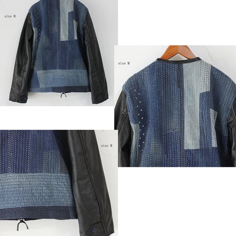 FUNSET OF ART ファンセットオブアート インディゴRANRU刺し子x FUNSET OF ART ファンセットオブアート インディゴRANRU刺し子x