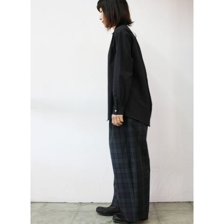 TRAVAIL MANUEL トラバイユマニュアル　T/Cチェックレイバーパンツ　#ベージュｘブラック、ブラックウォッチ　【送料無料】