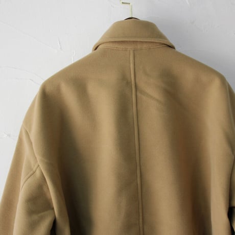 amne アンヌ　MELTON harrington coat　メルトンハリントンコート　#ベージュ　【送料無料】