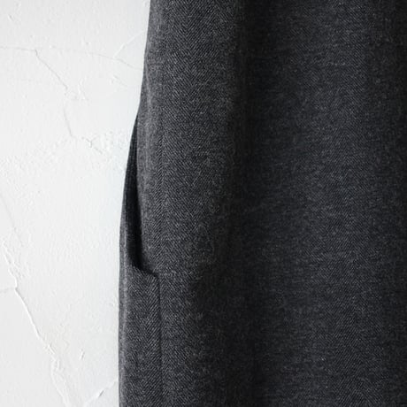 atelier naruse アトリエナルセ　コットンウールヘリンボンジャンパースカート  cotton&wool herring-bone jumper skirt　【送料無料】