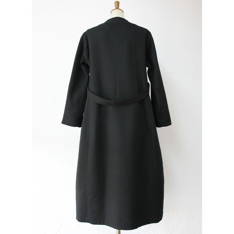 SUSURI ススリ ポーンシャツコート #ブラック 【送料無料】 | sukima