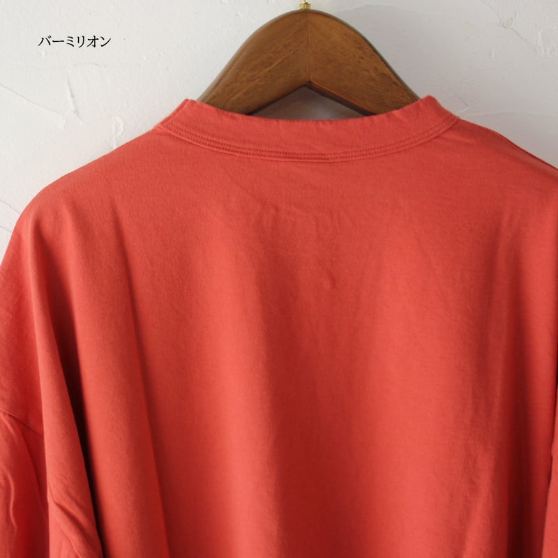 2026春夏分到着** homspun ホームスパン 30/1天竺BIG-Tシャツ | s