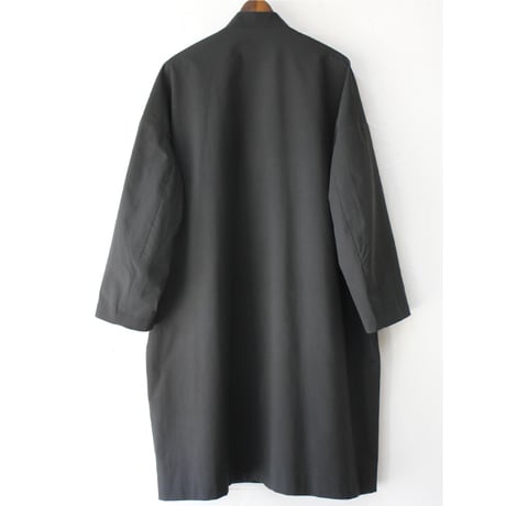 TRAVAIL MANUEL トラバイユマニュアル　スプリットツイルマオコート　#ブラック　【送料無料】