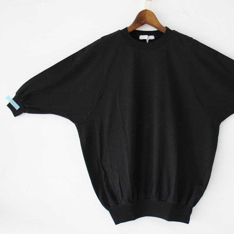 ネイビーのみ再入荷** homspun ホームスパン 60/2天竺七分袖プル