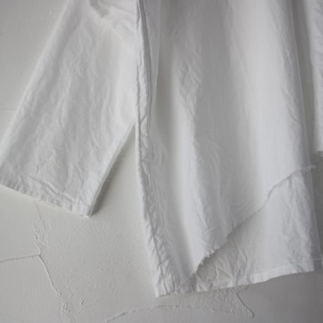 **再入荷** homspun ホームスパン　バルキーシーチングフリルプルオーバーブラウス　【送料無料】