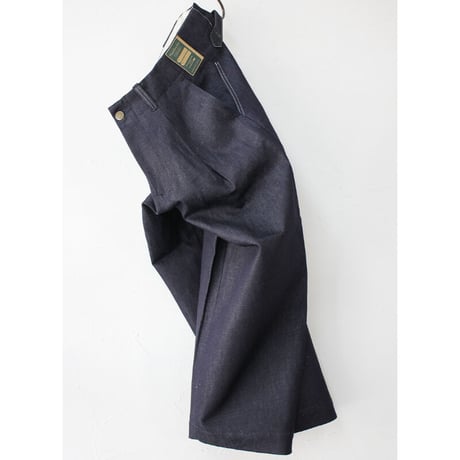 **再入荷**ASEEDONCLOUD HandWerker 綿麻デニムHWワイドトラウザー　♯インディゴ　【送料無料】