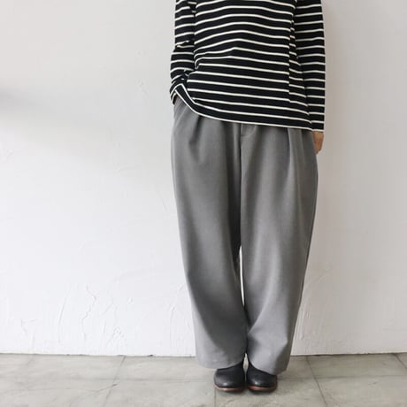 amne アンヌ　THERMO LITE orca slacks サーモライトオルカスラックス　#heather 【送料無料】
