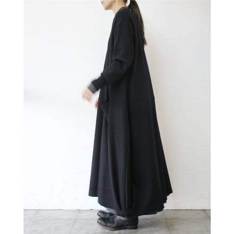 **またまた再入荷**atelier naruse アトリエナルセ　wool cocoon one-piece　ウールコクーンワンピース　【送料無料】