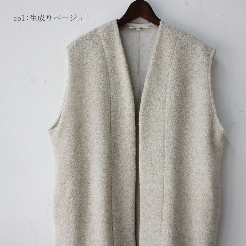 ARTE POVERA アルテポーヴェラ リサイクルウールパイルロングベスト 