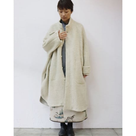 ASEEDONCLOUD アシードンクラウド　Pajamas Fleece Hiraeth tent gown #Off White 【送料無料】