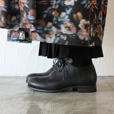 PORTAILLE ポルタユ　F25 derby shoes　TOSCANO VOLANATO　　#black 【送料無料】