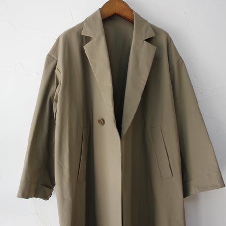 TRAVAIL MANUEL トラバイユマニュアル ハイスペックチノフィールドコート　#ブラック、モカベージュ