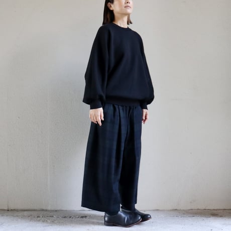 **2025a/w分到着**atelier naruse アトリエナルセ　wool flannel gaucho pants　ウールフラノガウチョパンツ　【送料無料】