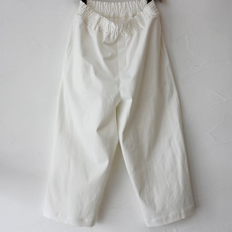 **再入荷** LinenYa リネンヤ　ワイドイージーパンツ　#ホワイト 【送料無料】