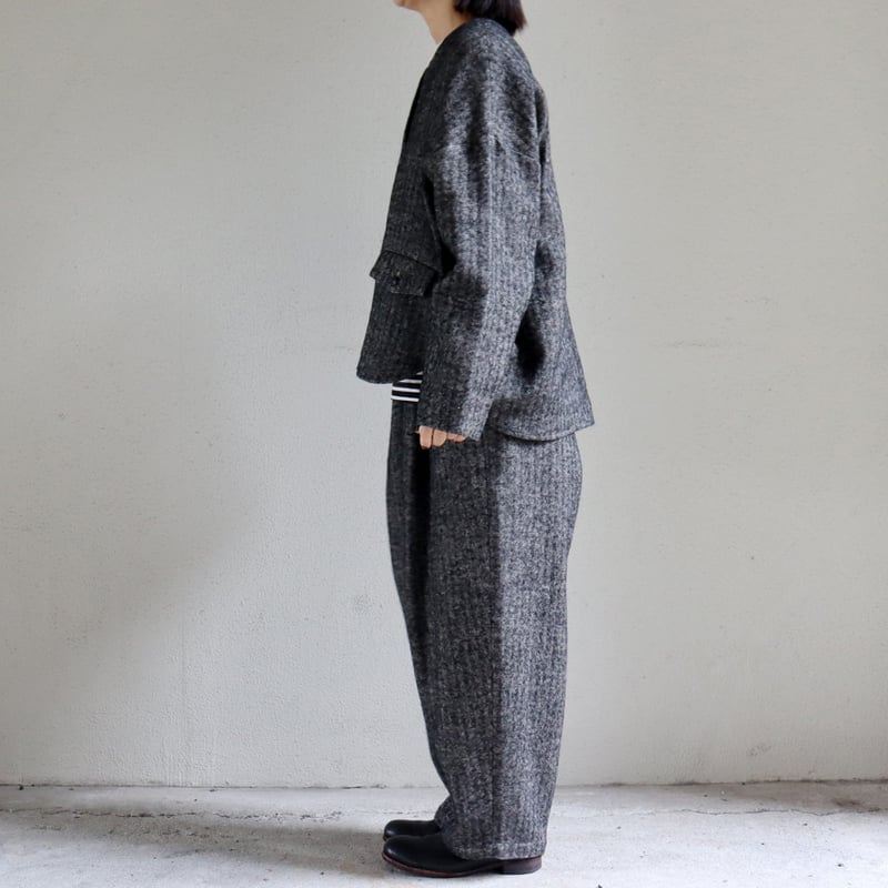 atelier naruse アトリエナルセ シェットランドウールリネンタック