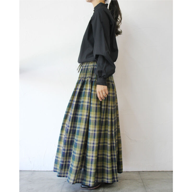 maison de soil メゾンドソイル WOOL COTTON TWILL WEAVE