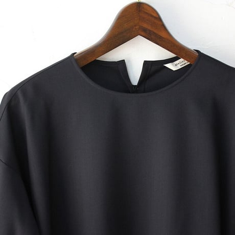 atelier naruse アトリエナルセ　テックウール ロングワンピース｜tech wool long one-piece