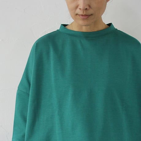 **またまたまた再入荷**　 Linenya リネンヤ　コットンデラヴェ7分袖Tシャツ