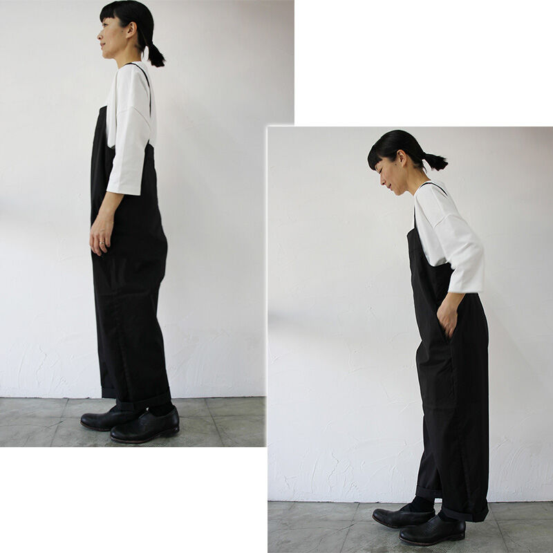 TRAVAIL MANUEL ツイル　サロペット TRAVAIL MANUEL トラバイユマニュアル ライトツイルサロペット