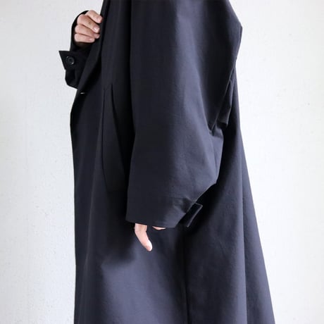 TRAVAIL MANUEL トラバイユマニュアル ハイスペックチノフィールドコート　#ブラック、モカベージュ
