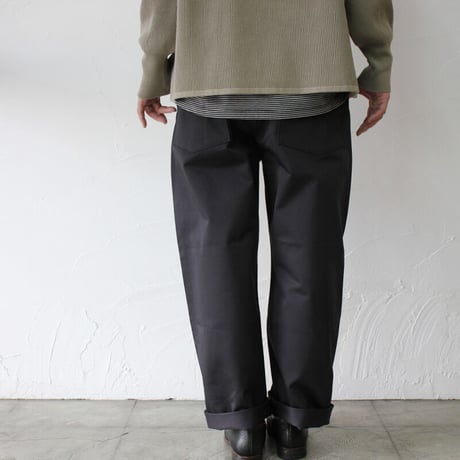 sasanqua by trees サザンカバイツリース　Backsatin Us army fatigue Pants バックサテンUSアーミーファティーグパンツ